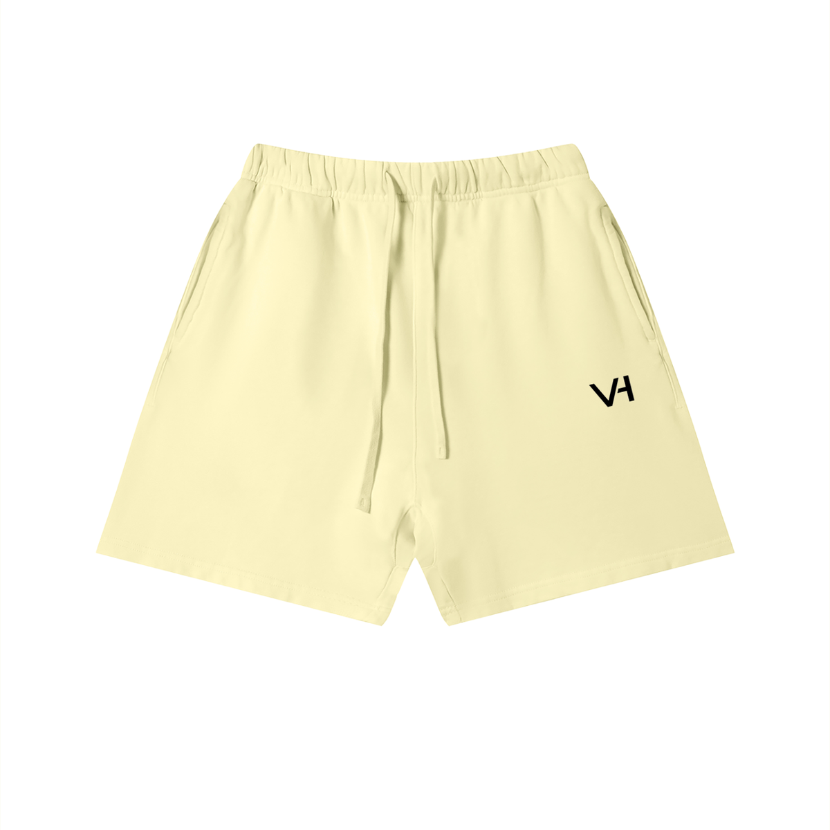 Shorts,Unisex,Cotton,Heavyweight,Relaxed,Elastic,VORTH
