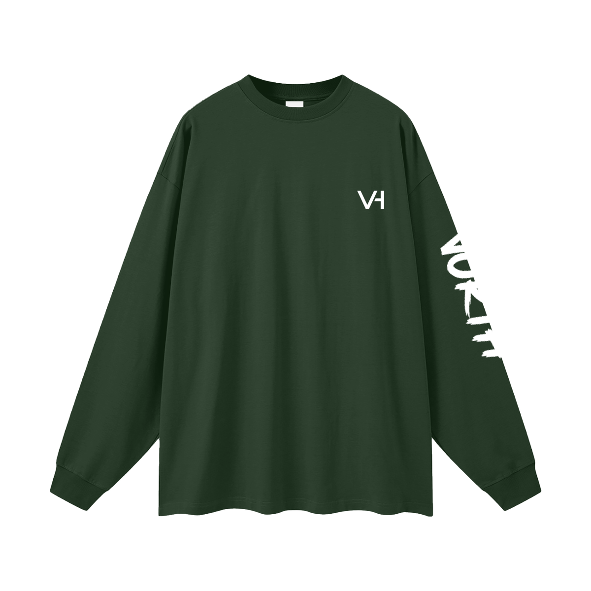 Long,Sleeve,TShirt,Unisex,Cotton,Heavyweight,Oversized,Drop,Shoulder,Crew,Neck,Lifestyle,Streetwear,Layering,VORTH