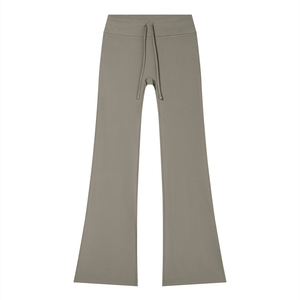 FlaredPants,Women,Activewear,YogaPants,NylonSpandex,Stretch,Drawstring,Training