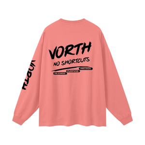 Long,Sleeve,TShirt,Unisex,Cotton,Heavyweight,Oversized,Drop,Shoulder,Lifestyle,Streetwear,Layering,VORTH