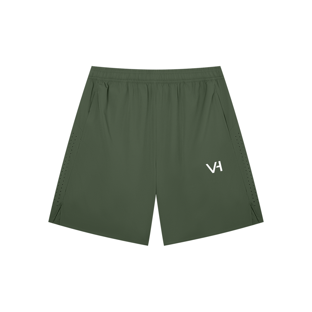 Shorts,Men,Performance,Activewear,Nylon,Spandex,Stretch,Lightweight,Elastic,Waist,Training,Gym,Lifestyle,VORTH