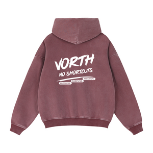 Hoodie,Unisex,Zip,Heavyweight,hoodie,Boxy,Fit,Washed,Drop,Shoulder,Cotton,Lifestyle,Streetwear,VORTH