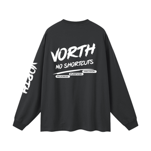 Long,Sleeve,TShirt,Unisex,Cotton,Heavyweight,Oversized,Drop,Shoulder,Crew,Neck,Lifestyle,Streetwear,Layering,VORTH