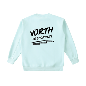 Crewneck,Sweatshirt,Unisex,Heavyweight,Drop,Shoulder,Relaxed,Fit,Cotton,Stretch,Lifestyle,Streetwear,VORTH