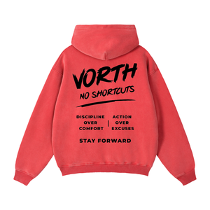 Zip-Through Boxy Fleece Hoodie