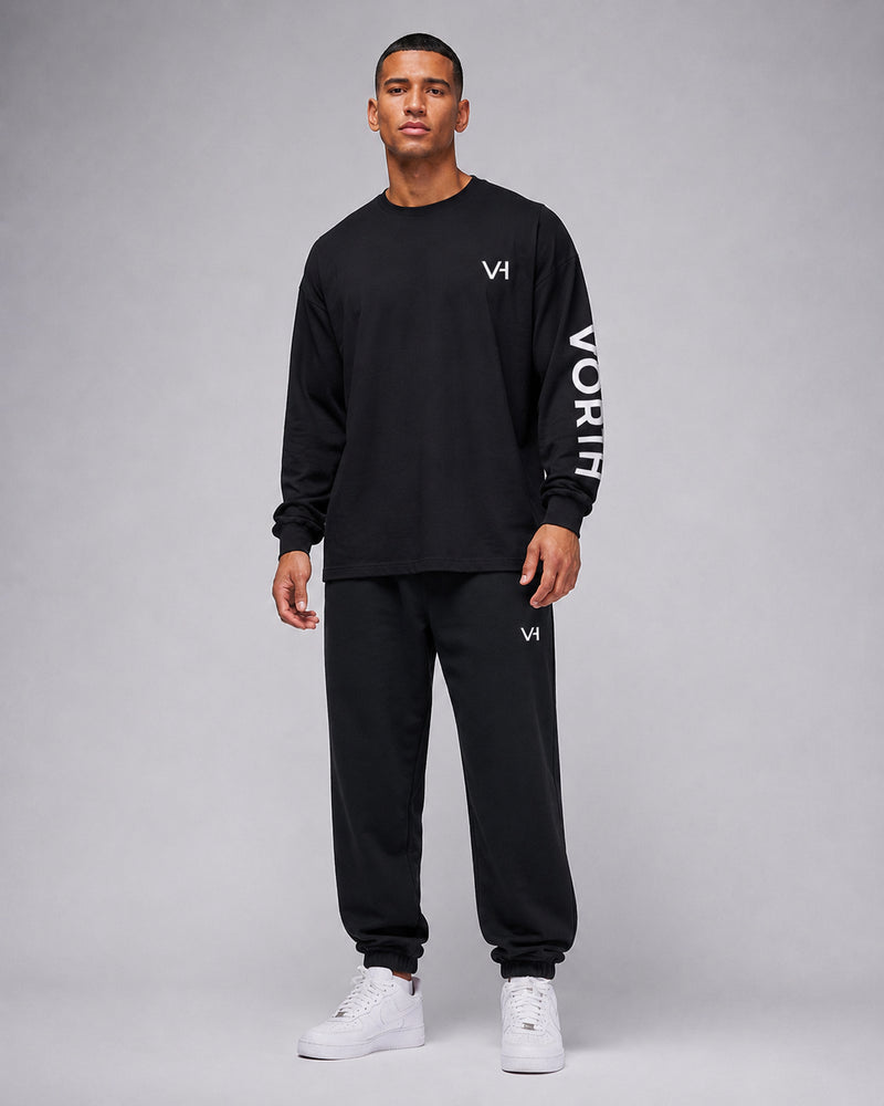 VORTH,LongSleeve,Unisex,Oversized,Heavyweight,Cotton,Essential,New