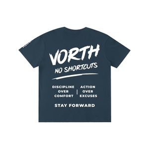 VORTH,Tshirt,Unisex,Cotton,Embroidered,Core,RegularFit,New