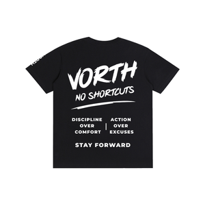 VORTH,Tshirt,Unisex,Cotton,Embroidered,Core,RegularFit,New