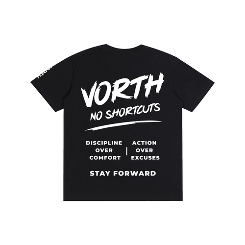 VORTH,Tshirt,Unisex,Cotton,Embroidered,Core,RegularFit,New